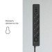 ColorWay Мережевий фільтр живлення ColorWay CW-CHE432PDB, 4 розетки/3USB 2M (CW-CHE432PDB)