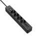 ColorWay Мережевий фільтр живлення ColorWay CW-CHE432PDB, 4 розетки/3USB 2M (CW-CHE432PDB)