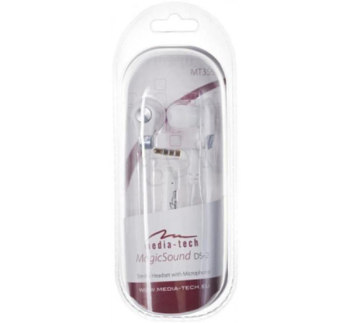 Media-Tech Навушники Media-Tech Magicsound DS-2 White (MT3556W)