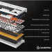 GamePro Клавіатура GamePro MK180W Hot-Swap Red Swich RGB USB UA White (MK180W)