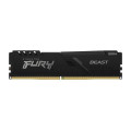 Kingston Fury (ex.HyperX) Модуль пам'яті для комп'ютера DDR4 16GB 3200 MHz Beast Black Kingston Fury (ex.HyperX) (KF432C16BB/16)