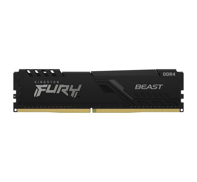 Kingston Fury (ex.HyperX) Модуль пам'яті для комп'ютера DDR4 16GB 3200 MHz Beast Black Kingston Fury (ex.HyperX) (KF432C16BB/16)