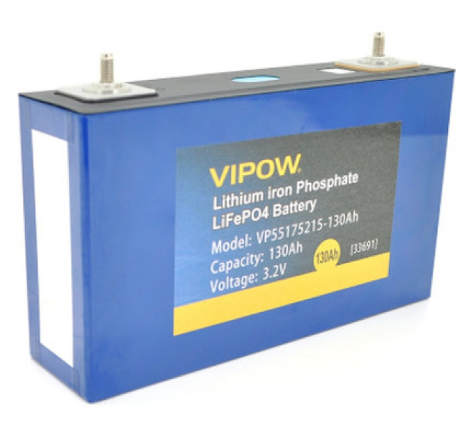 Vipow Батарея LiFePo4 Vipow LiFePO4 3.2V-130Ah (33691)