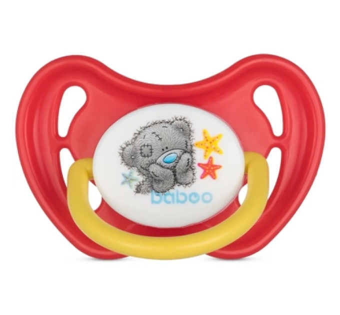 Baboo Пустушка Baboo Me To You 0+ міс червона (90409)