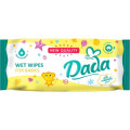 Dada Дитячі вологі серветки Dada з екстрактом ромашки, 60 шт (4820174980382)