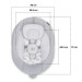 Kinderkraft Крісло-гойдалка Kinderkraft Luli Gray (5902533915668)