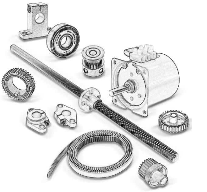 AHK Шестерня Samsung ML-1610/1615/2015 аналог JC66-00803A AHK (1401425)