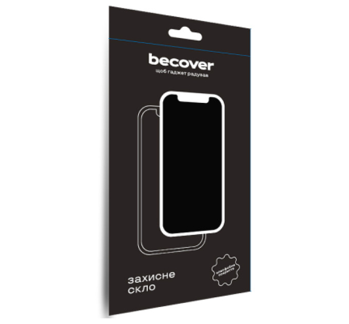 BeCover Скло захисне BeCover Motorola Moto G72 Black (709245)