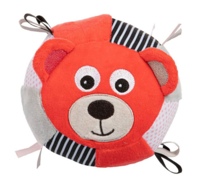 Canpol Брязкальце Canpol м'ячик з дзвоником BEARS кораловий (68/074_cor)