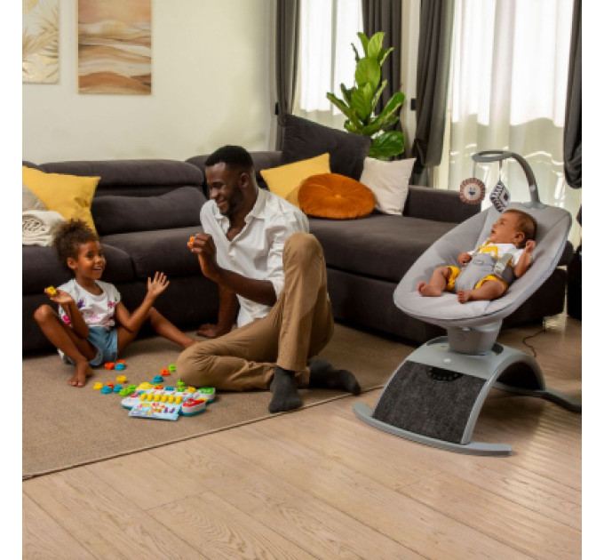 Chicco Крісло-гойдалка Chicco Comfy Wave light gray (79890.16)