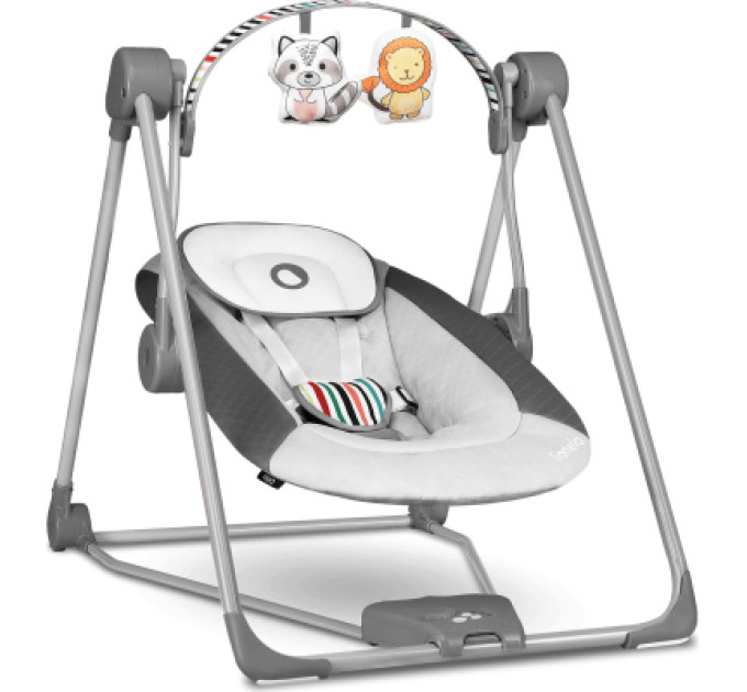 Lionelo Крісло-гойдалка Lionelo Otto Cozy Grey (LO-OTTO COZY GREY)