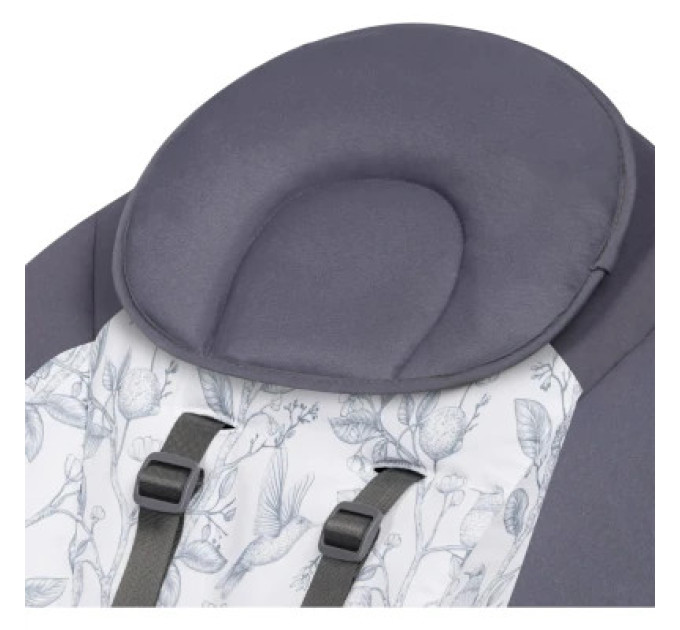 Lionelo Крісло-гойдалка Lionelo Ralf Grey White (LO-RALF GREY WHITE)