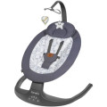 Lionelo Крісло-гойдалка Lionelo Ralf Grey White (LO-RALF GREY WHITE)