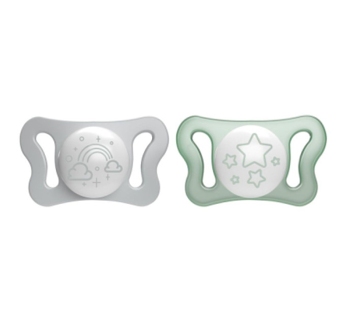 Chicco Пустушка Chicco Physioforma Micro силіконова від 0 до 2 місяців Нейтральна 2 шт (75126.41)