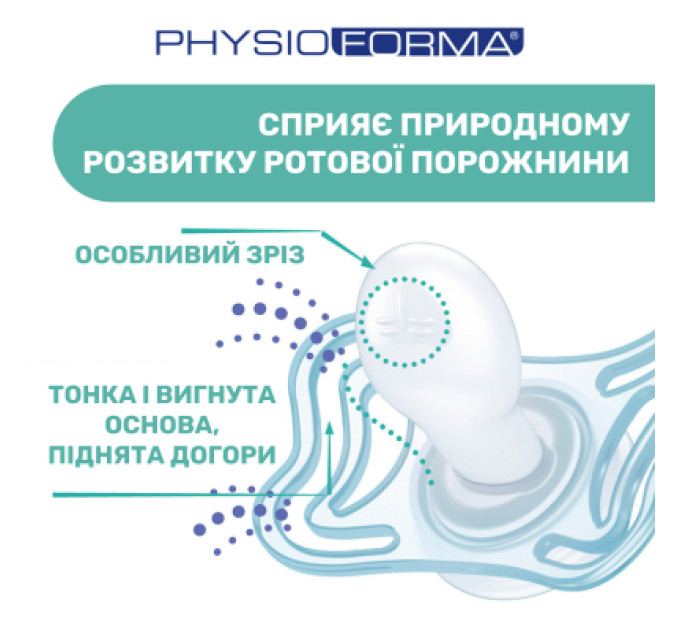 Chicco Пустушка Chicco Physioforma Micro силіконова від 0 до 2 місяців Нейтральна 2 шт (75126.41)