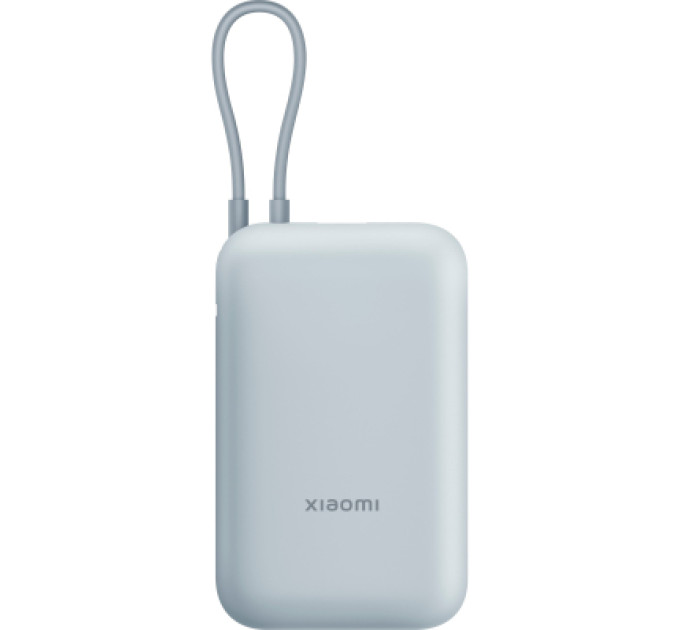 Xiaomi Батарея універсальна Xiaomi 10000mAh 22.5W, Integrated Cable, blue (BHR9073GL)