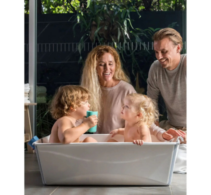 Stokke Ванночка Stokke Flexi Bath XL Складна Прозора Зелена (535904)