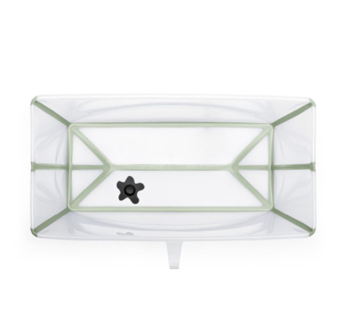 Stokke Ванночка Stokke Flexi Bath XL Складна Прозора Зелена (535904)