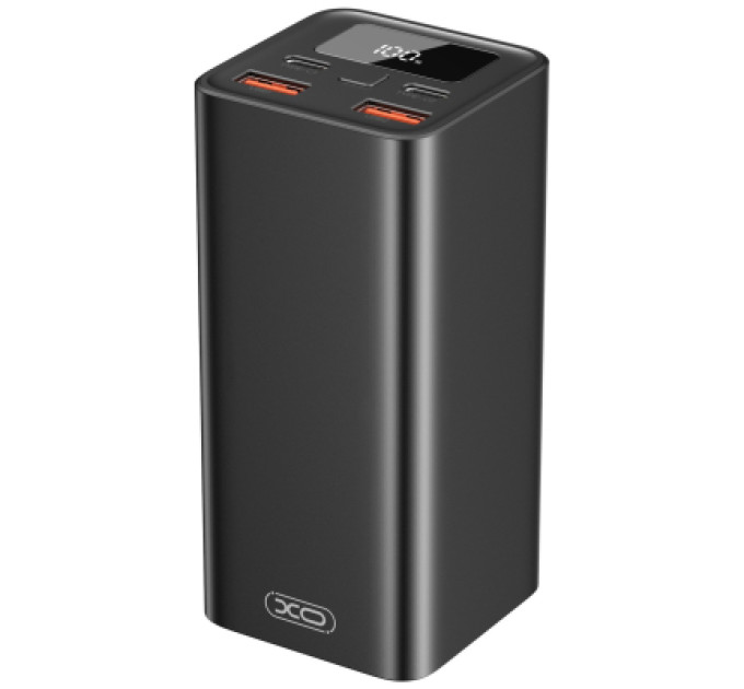 XO Батарея універсальна XO 20000mAh, PD/65W for laptop, QC/22.5W, black (PB97_Black)