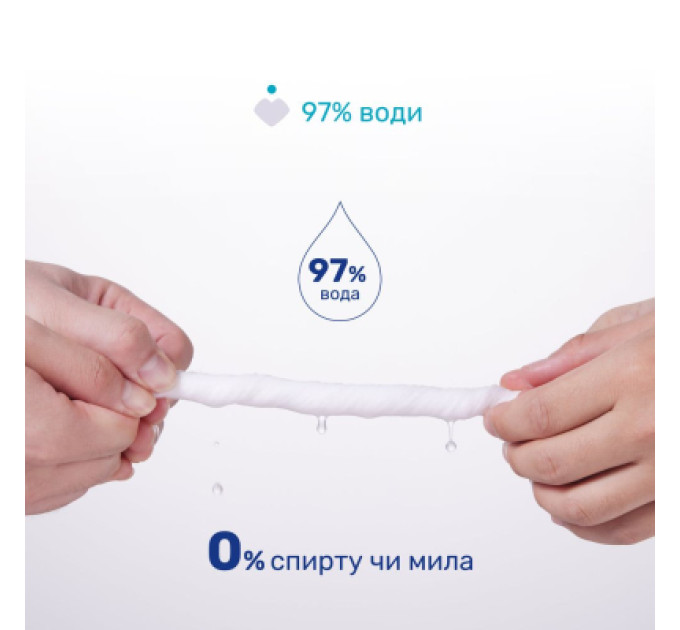 Chicco Дитячі вологі серветки Chicco м`які очищаючі, делікатні, 72 шт. (12050.60)