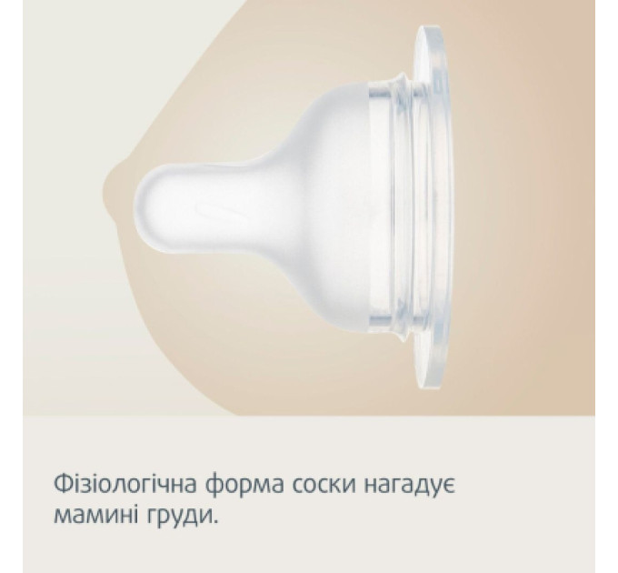 Canpol babies Соска Canpol babies силіконова до пляшечки S-Shape S (міні) 2 шт (59/891)