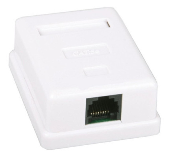 Kingda Комп'ютерна розетка RJ45 x1 UTP 5e Kingda (KD-WP6034-C5e)