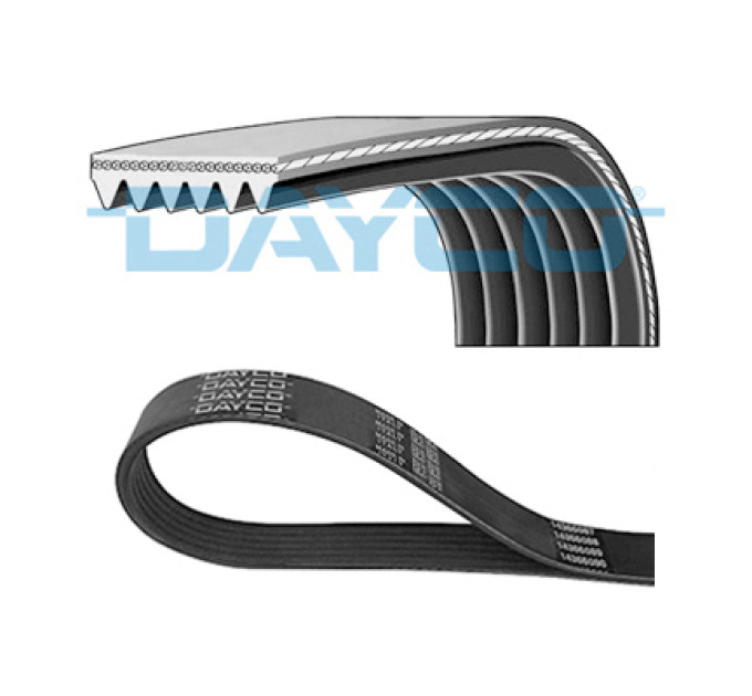 DAYCO Поліклиновий ремінь DAYCO 6PK1782S