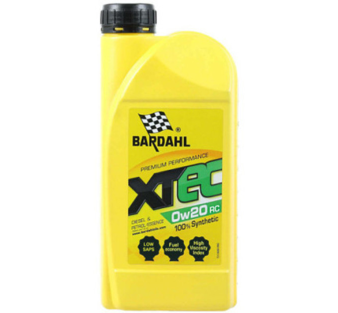 BARDAHL Моторна олива BARDAHL XTEC 0W20 RC 1л (33011)