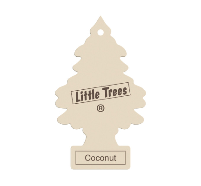 Little Trees Ароматизатор для автомобіля Little Trees Кокос (78004)