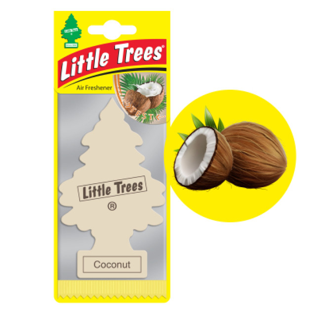 Little Trees Ароматизатор для автомобіля Little Trees Кокос (78004)