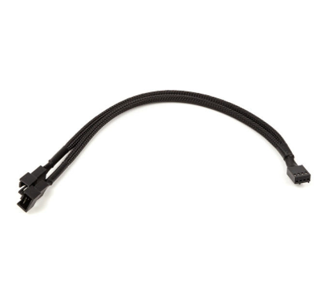 PowerPlant Кабель для передачі даних 4-pin PWM to 2х4-pin PWM 0.23m PowerPlant (CA913152)