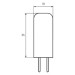 Eurolamp Лампочка Eurolamp G4 (LED-G4-0227(12))