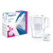 Brita Фільтр-глечик Brita Aluna Memo MXPro 2.4л (1.4л очищеної води) з фільтр-картриджем 3шт, білий (1053054)