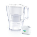 Brita Фільтр-глечик Brita Aluna Memo MXPro 2.4л (1.4л очищеної води) з фільтр-картриджем 3шт, білий (1053054)