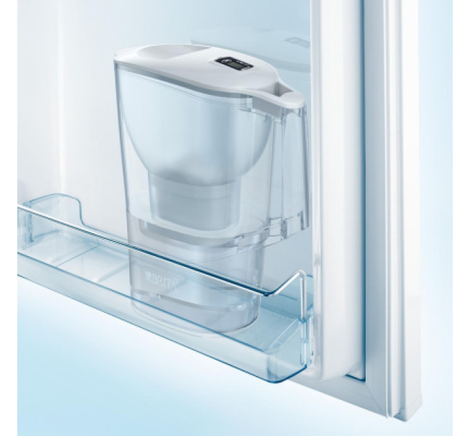 Brita Фільтр-глечик Brita Aluna Memo MXPro 2.4л (1.4л очищеної води) з фільтр-картриджем 3шт, білий (1053054)