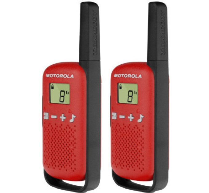 Motorola Портативна рація Motorola TALKABOUT T42 Red Twin Pack (B4P00811RDKMAW)