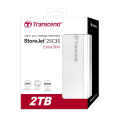 Transcend Зовнішній жорсткий диск 2.5" 2TB Transcend (TS2TSJ25C3S)