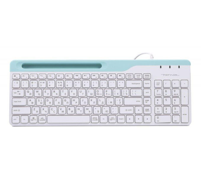A4Tech Клавиатура A4Tech Fstyler Ukr FK25 White