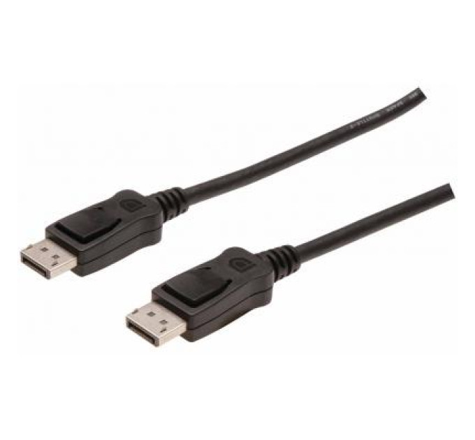 Assmann Кабель мультимедійний Display Port to Display Port 1.0m Assmann (AK-340103-010-S)