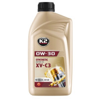 Моторна олива K2 Synthetic XV-C3 0W-30 1 л (O0331S)