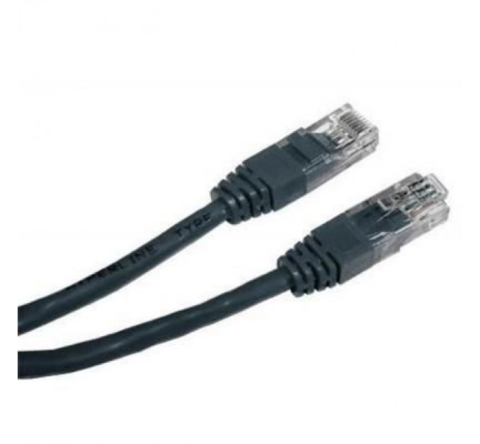 Cablexpert Патч-корд Cablexpert 0.25м UTP CCA (PP12-0.25M/BK)