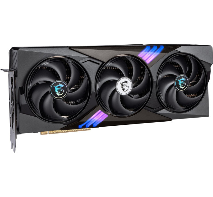 MSI Відеокарта GF RTX 5080 16GB GDDR7 Gaming Trio OC MSI (GeForce RTX 5080 16G GAMING TRIO OC)