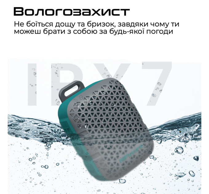 HIFuture Акустична система HiFuture Pocket-S 5W Blue/Green (pocket-s.bluegreen)