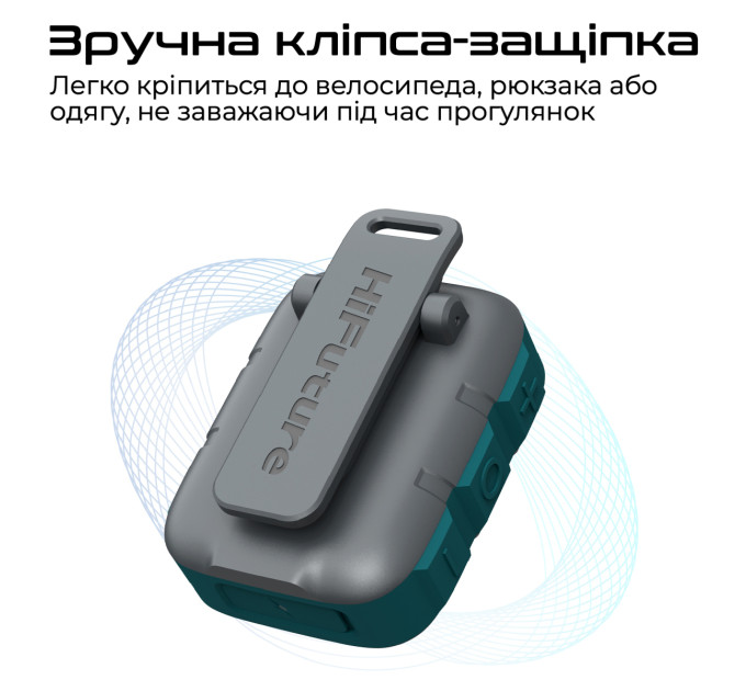 HIFuture Акустична система HiFuture Pocket-S 5W Blue/Green (pocket-s.bluegreen)