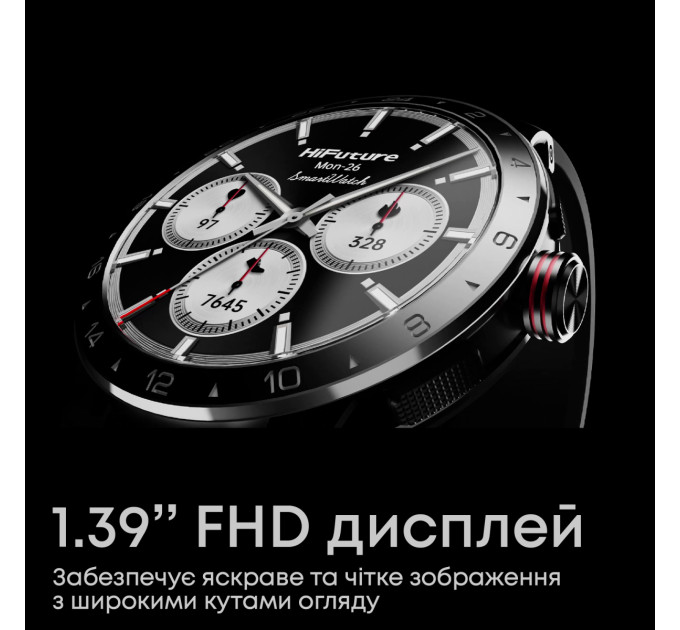 HIFuture Смарт-годинник HiFuture Flex2 Black