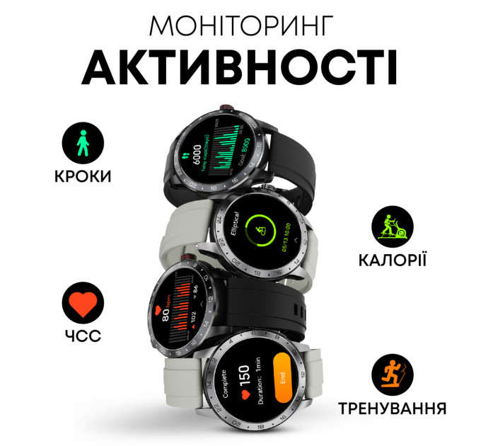 HIFuture Смарт-годинник HiFuture Flex2 Silver