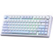 Aula Клавіатура Aula F75 Gasket Greywood V3 switch Hot-Swap PBT Wireless/Bluetooth/USB Blue (6948391208633)