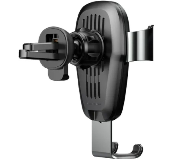Baseus Універсальний автотримач Baseus Metal Gravity with technology Qi 10W (WXYL-B0A)
