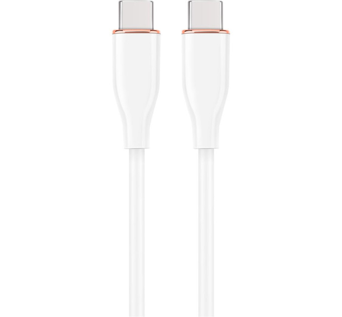Cablexpert Кабель Cablexpert USB Type-C - USB Type-C (M/M), 3 A, 60 W, 1.5 м, White (CC-USB2S-CMCM-1.5M-W)