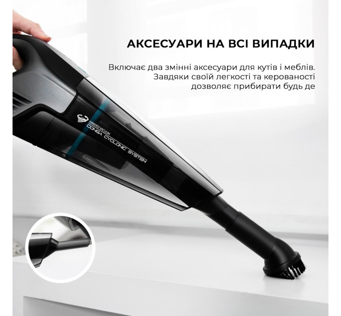 Cecotec Акумуляторний миючий пилосос Cecotec Conga Immortal ExtremeSuction 22.2 Animal Hand CCTC-05441 (8435484054416)